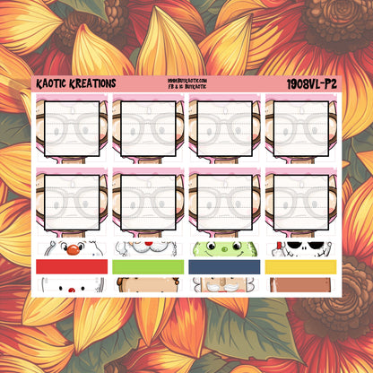 Warm Wishes Vertical Lite Weekly Sticker Kit