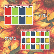 Load image into Gallery viewer, Warm Wishes Post-it Planner Stickers