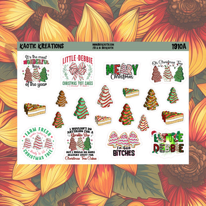 Tree Cakes Deco Stickers