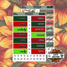 Load image into Gallery viewer, Tree Cakes Day Cover Planner Stickers