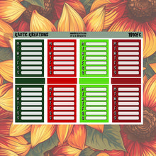 Load image into Gallery viewer, Tree Cakes Full Box Tracker Planner Stickers