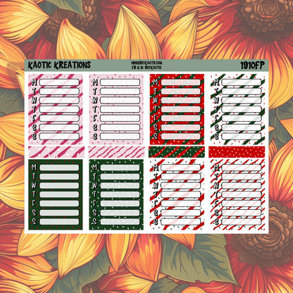 Tree Cakes Full Box Tracker Planner Stickers