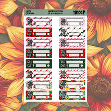 Load image into Gallery viewer, Tree Cakes Bill Due Planner Stickers