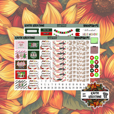 Tree Cakes HP Skinny Mini Weekly Sticker Kit