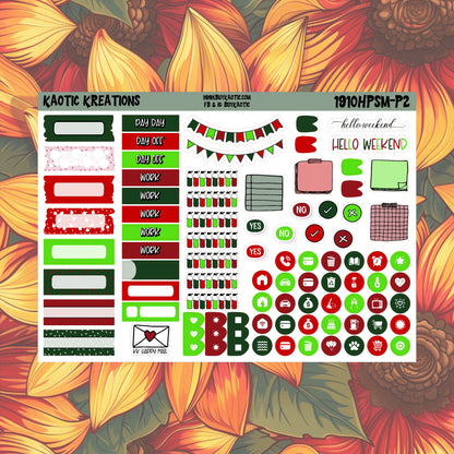 Tree Cakes HP Skinny Mini Weekly Sticker Kit