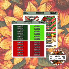 Load image into Gallery viewer, Tree Cakes Canceled Header Planner Stickers