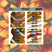 Load image into Gallery viewer, Tree Cakes This Week Header Planner Stickers