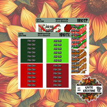 Load image into Gallery viewer, Tree Cakes Pay Day Header Planner Stickers