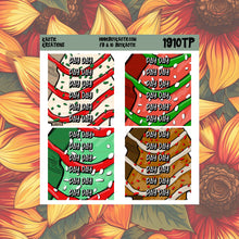 Load image into Gallery viewer, Tree Cakes Pay Day Header Planner Stickers