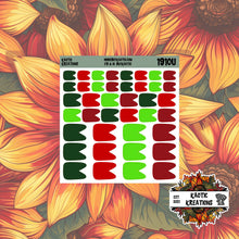 Load image into Gallery viewer, Tree Cakes Flags Planner Stickers