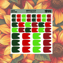 Load image into Gallery viewer, Tree Cakes Flags Planner Stickers