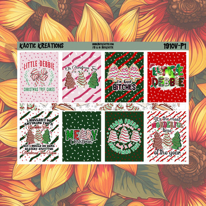 Tree Cakes Vertical Weekly Sticker Kit