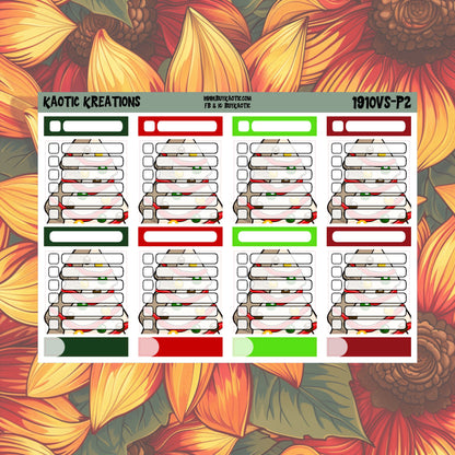 Tree Cakes Vertical Small Weekly Sticker Kit