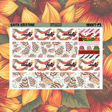 Load image into Gallery viewer, Tree Cakes Vertical Tall Weekly Sticker Kit