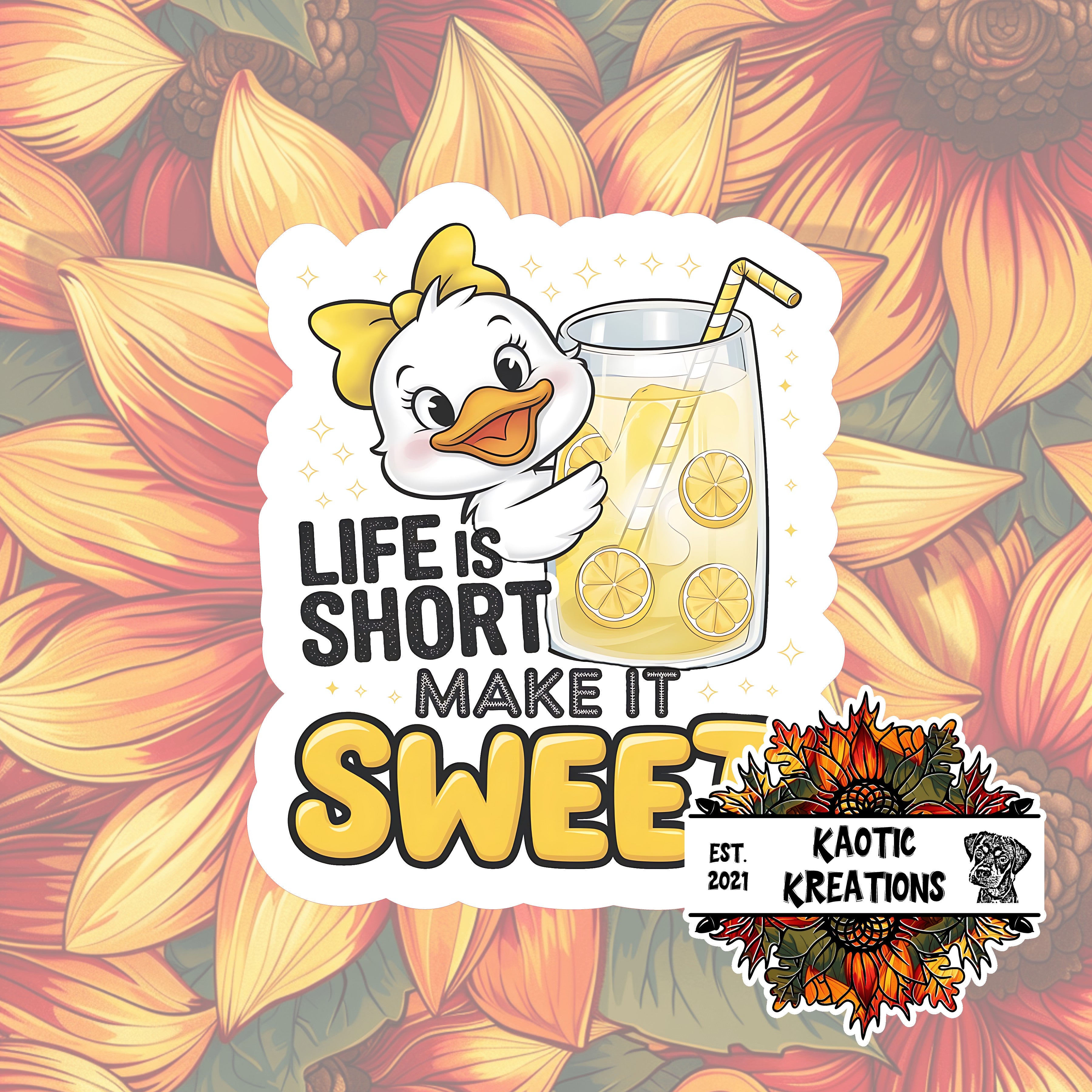 Life is short make it SWEET Sticker