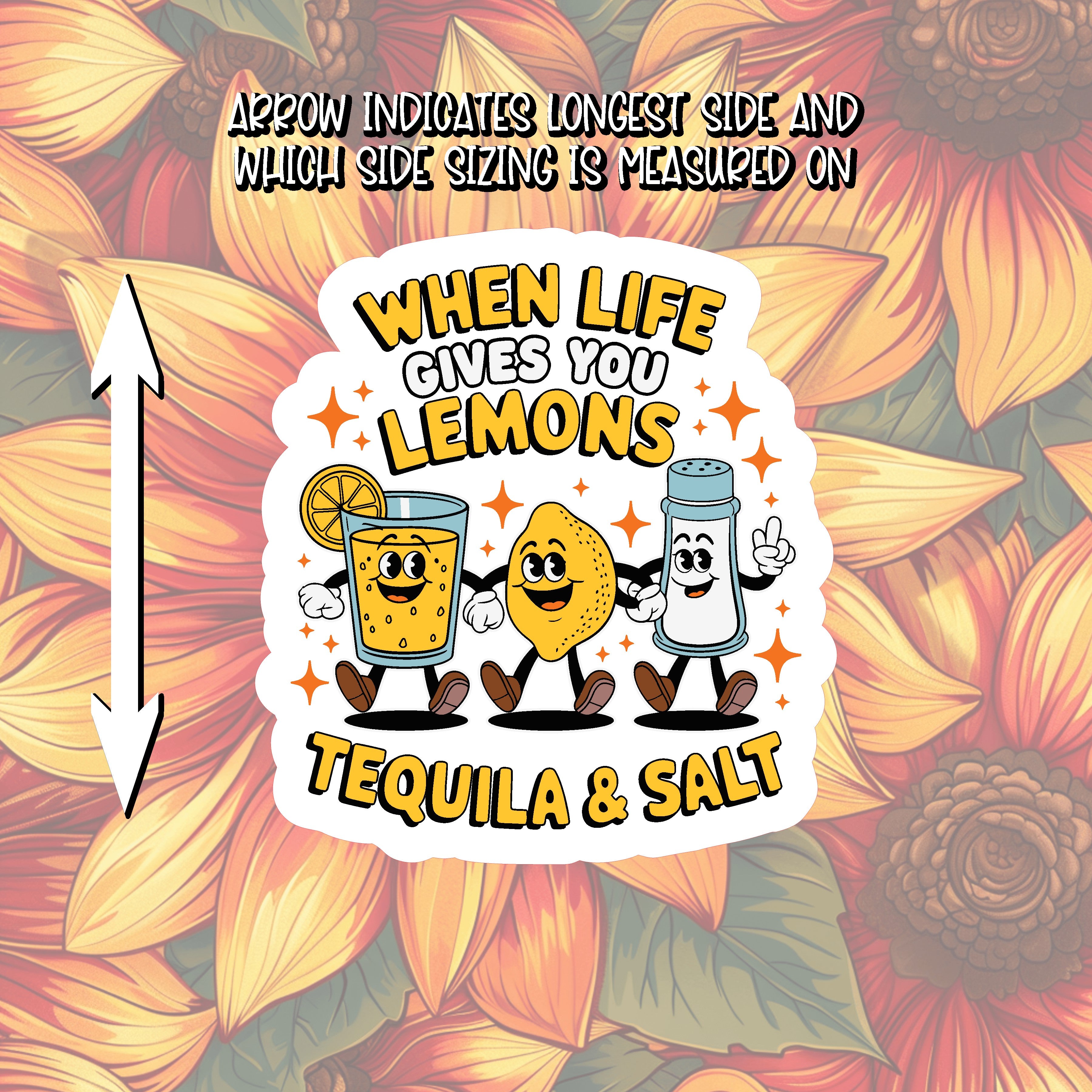 When life gives you lemons ... Sticker
