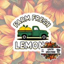 Load image into Gallery viewer, Farm Fresh Lemons Sticker