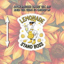 Load image into Gallery viewer, Lemonade Stand Boss Sticker