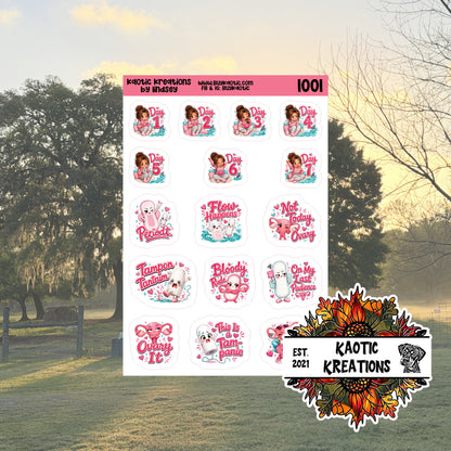 Shark Week Planner Stickers