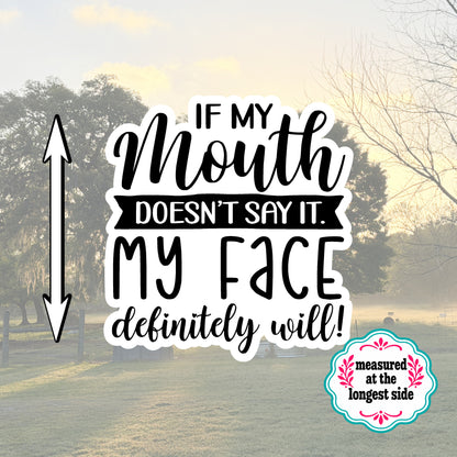 Set of 5 Sassy Die-Cut Stickers | 20% Bundle Discount | 2, 3 or 4 Inch | Waterproof Vinyl or Paper Stickers
