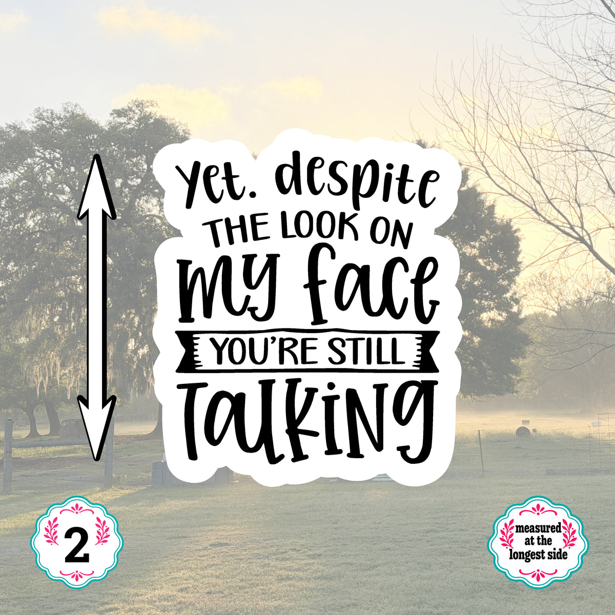 Set of 5 Sassy Die-Cut Stickers | 20% Bundle Discount | 2, 3 or 4 Inch | Waterproof Vinyl or Paper Stickers