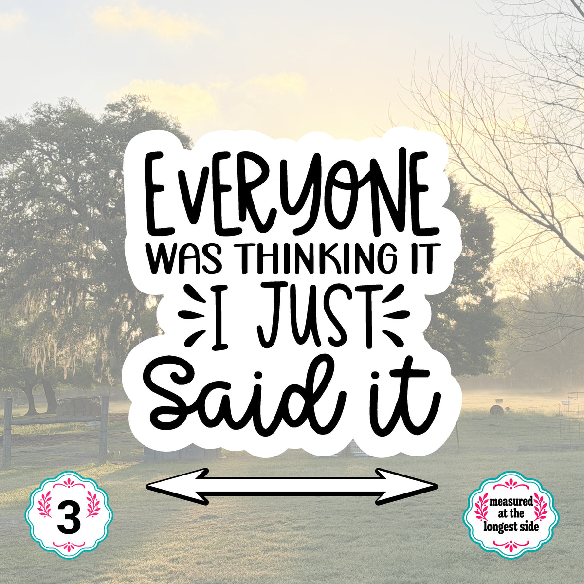 Set of 5 Sassy Die-Cut Stickers | 20% Bundle Discount | 2, 3 or 4 Inch | Waterproof Vinyl or Paper Stickers