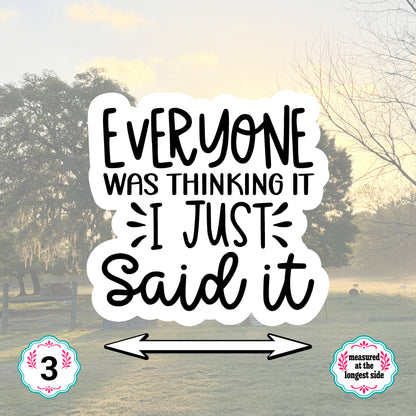 Set of 5 Sassy Die-Cut Stickers | 20% Bundle Discount | 2, 3 or 4 Inch | Waterproof Vinyl or Paper Stickers