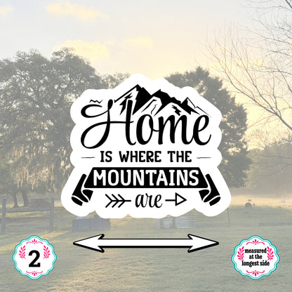 Set of 5 Camping Die-Cut Stickers | 20% Bundle Discount | 2, 3 or 4 Inch | Waterproof Vinyl or Paper Stickers