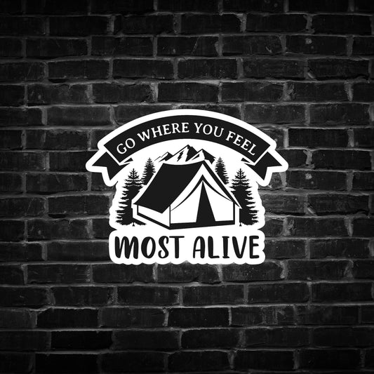 Go Where you Feel Most Alive