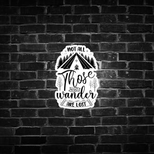 Not All Those Who Wander Are Lost