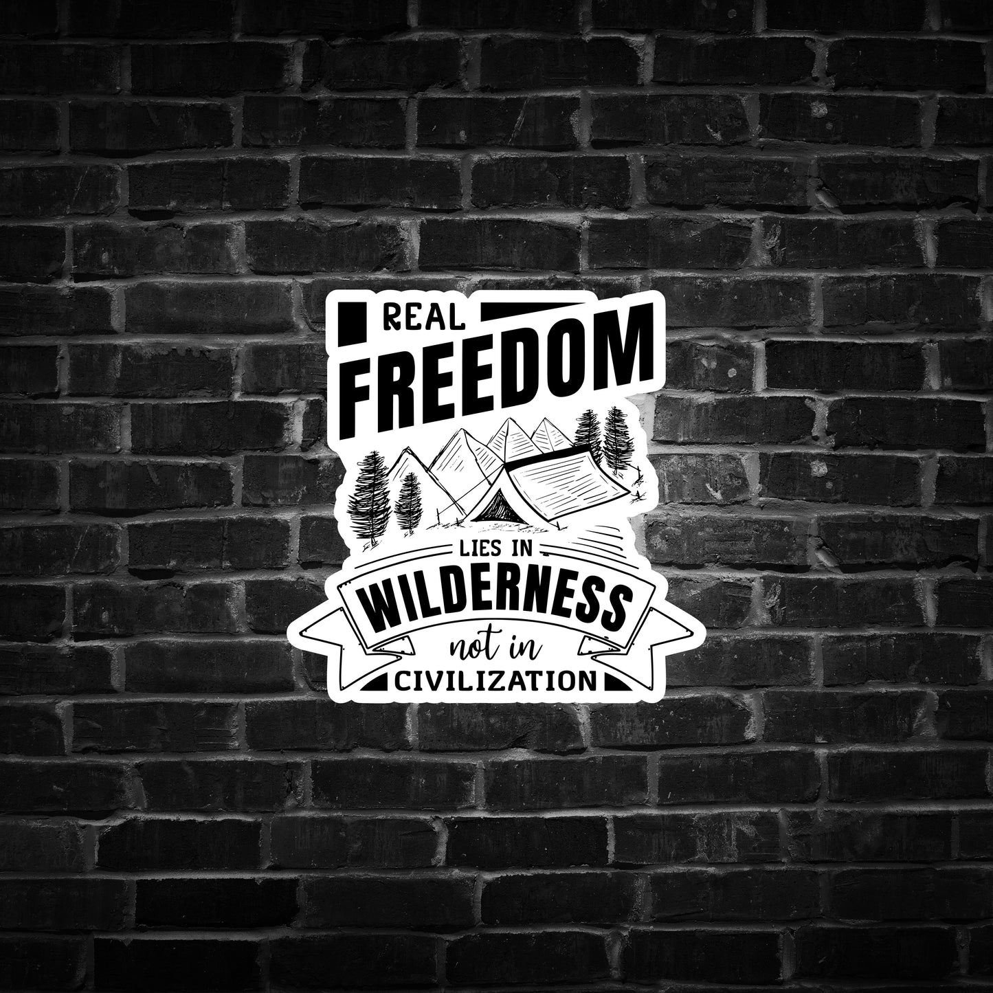 Real Freedom Lies in Wilderness not in Civilization