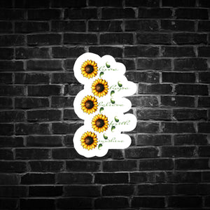 Sunflower Sticker