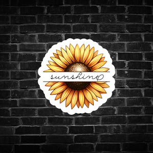 Sunshine Sunflower Sticker