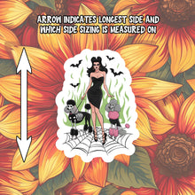 Load image into Gallery viewer, Vintage Pinup Halloween Sticker