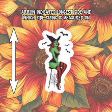 Load image into Gallery viewer, Vintage Pinup Halloween Sticker