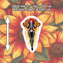 Load image into Gallery viewer, Vintage Pinup Halloween Sticker