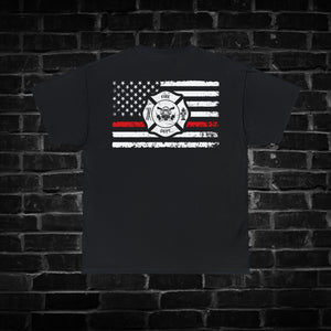 Red Line Firefighter Shirt