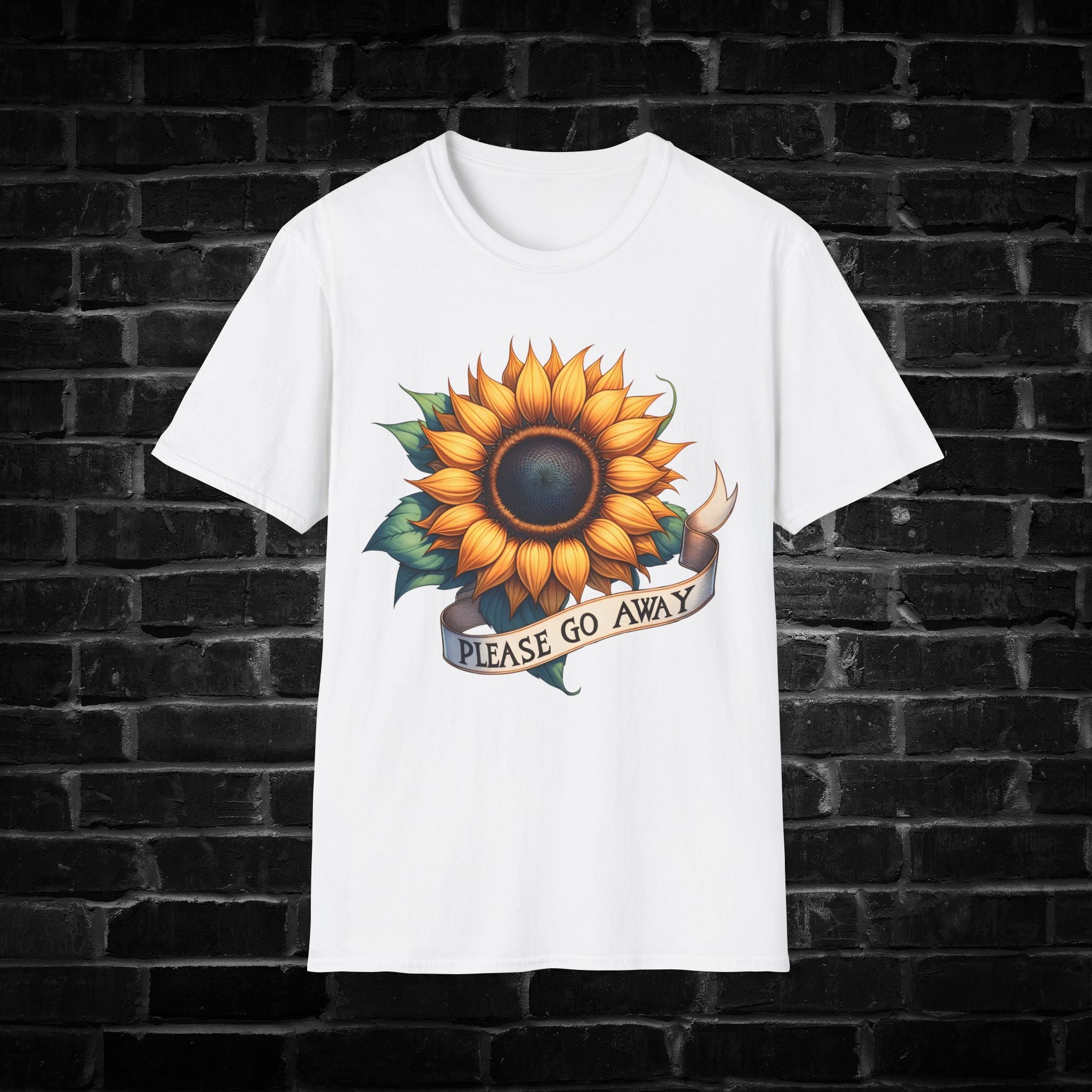 Sunflower T-Shirt - Please Go Away