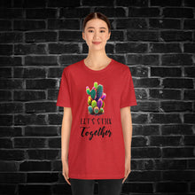 Load image into Gallery viewer, Let&#39;s Stick Together Cactus Tee