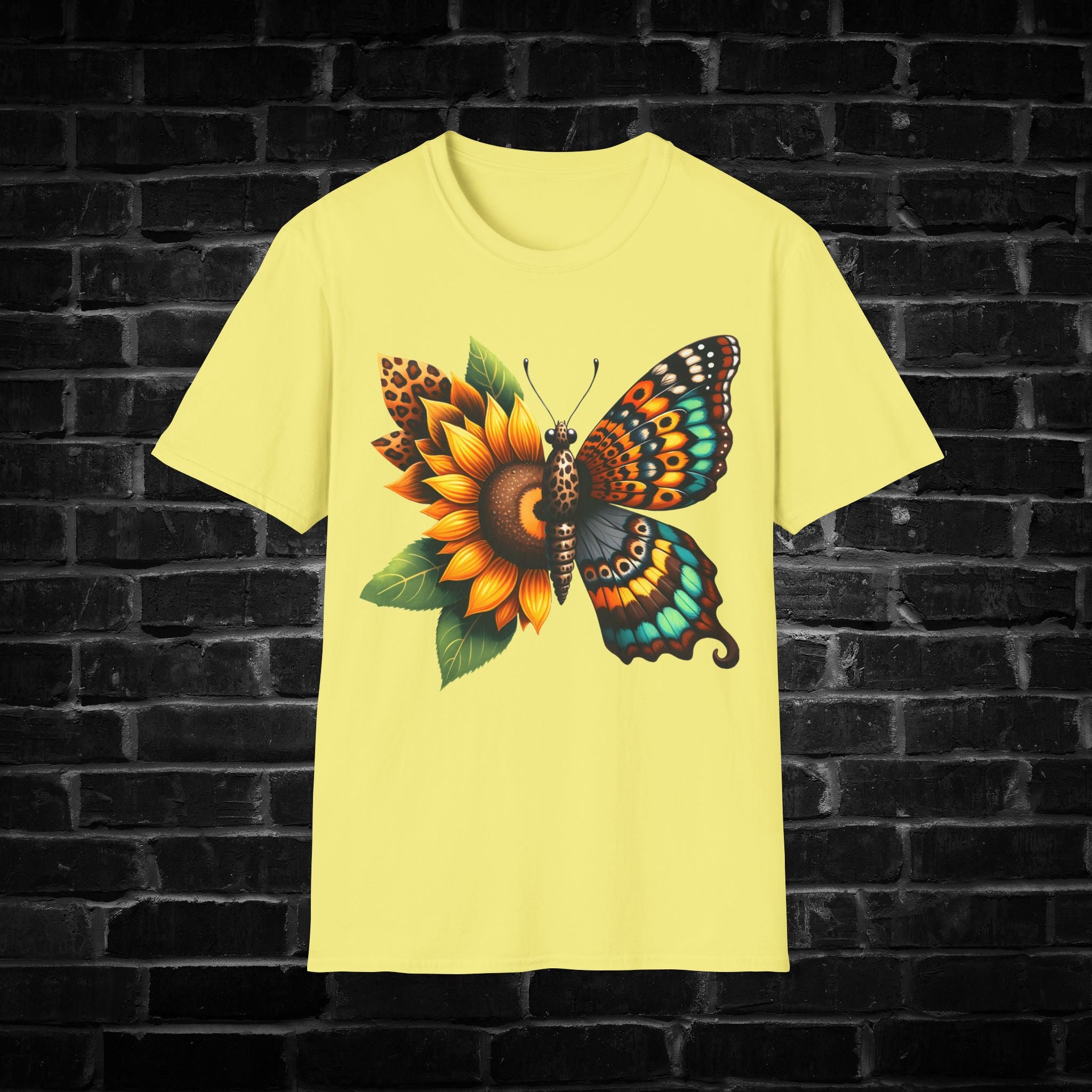 Butterfly Sunflower T-Shirt