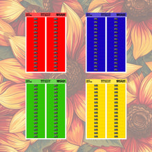 Load image into Gallery viewer, Drill Monthly Header Stickers