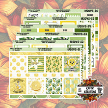Load image into Gallery viewer, Lemonade Vertical Small Weekly Sticker Kit