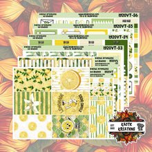 Load image into Gallery viewer, Lemonade Vertical Tall Weekly Sticker Kit