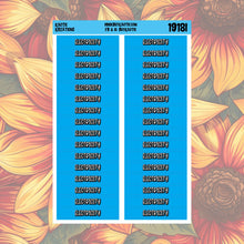 Load image into Gallery viewer, Electricity Monthly Header Stickers