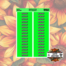 Load image into Gallery viewer, Insurance Monthly Header Stickers