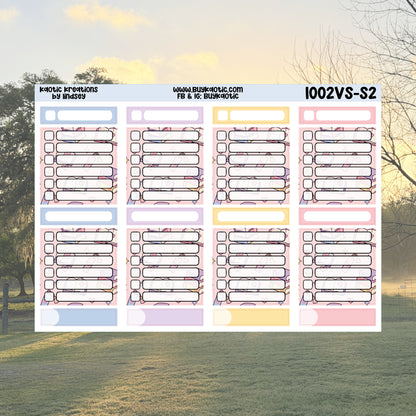Fictional Boyfriend Vertical Small Weekly Sticker Kit