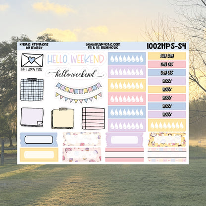 Fictional Boyfriend HP Skinny Weekly Sticker Kit