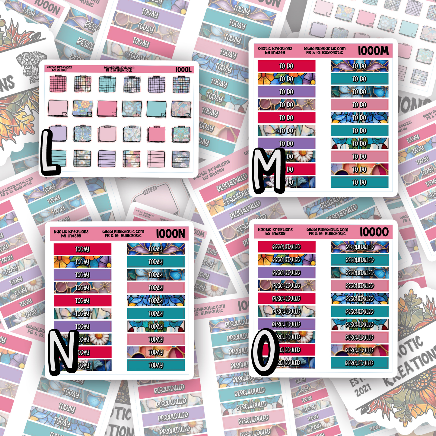 Stained Glass Add-Ons Set 1