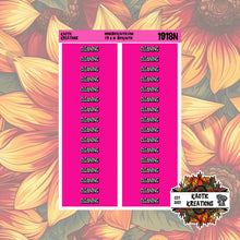 Load image into Gallery viewer, Cleaning Monthly Header Stickers