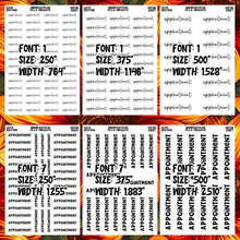 Load image into Gallery viewer, Custom Script Stickers